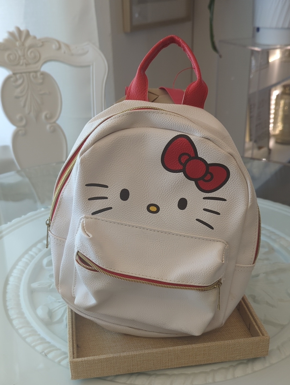 Hello Kitty Cream Mini Backpack